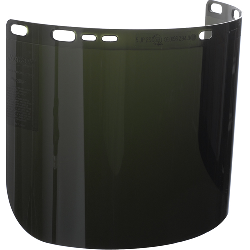 Visi&egrave;re moul&eacute;e F50, Polycarbonate, Teinte 5,0 Maritime Industrial Rubber