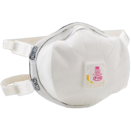 Respirateur contre les particules 8293, P100, Certifi&eacute; NIOSH Maritime Industrial Rubber