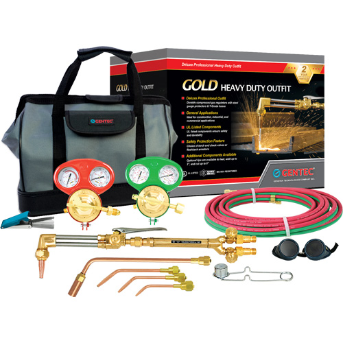 Commander Heavy-Duty Outfit, 1/2" Cut, 1/2" Weld Maritime Industrial Rubber