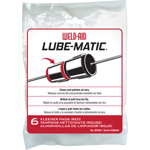 Lube-Matic&reg; - Wire Kleener&reg; Pads, Pads Maritime Industrial Rubber
