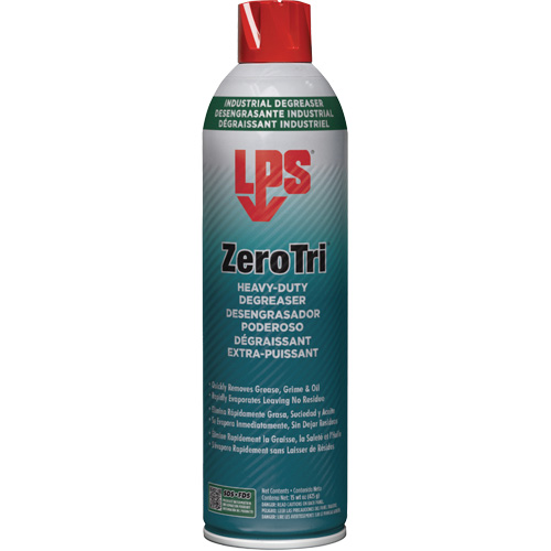 D&eacute;graissant gros travaux ZeroTri, Canette a&eacute;rosol Maritime Industrial Rubber