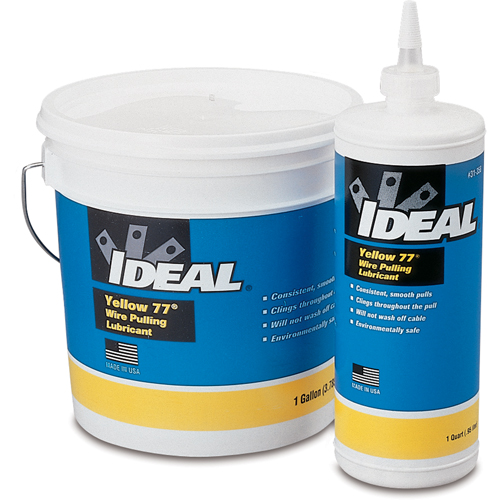 Yellow 77&reg; Wire Pulling Lubricant, Bucket Maritime Industrial Rubber