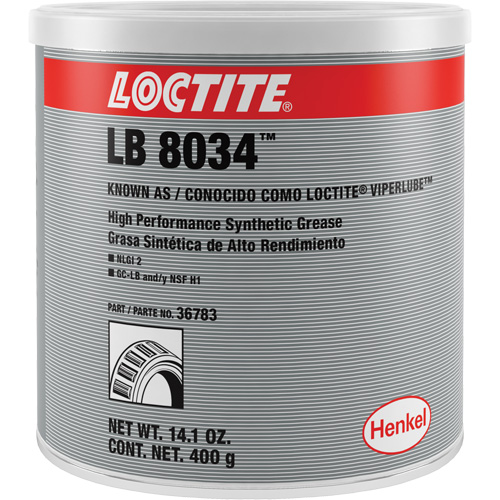 Graisse synth&eacute;tique haute performance ViperLube, 514 g, Canette Maritime Industrial Rubber