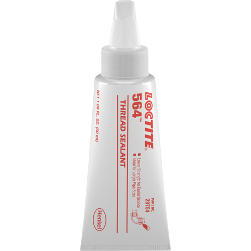 564 Thread Sealant, Tube, 50 ml, -53.9° C - 572° C/-65° F - 300° F Maritime Industrial Rubber