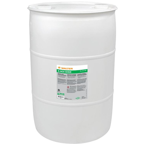 Nettoyant et protecteur de surface en acier inoxydable E-Nox Shine, 208 L, Baril Maritime Industrial Rubber