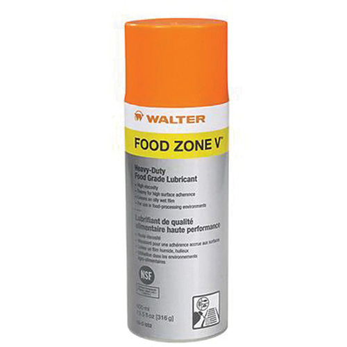 FOOD ZONE V Heavy-Duty Food Grade Lubricant, Aerosol Can Maritime Industrial Rubber