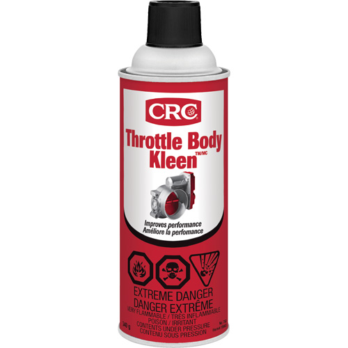 Nettoyant de conduits d'admission d'air Throttle Body Kleen, Canette a&eacute;rosol Maritime Industrial Rubber