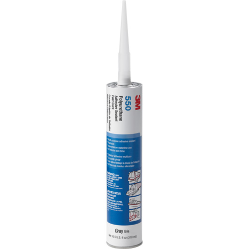 Polyurethane Adhesive Sealant, 310 ml, Grey Maritime Industrial Rubber