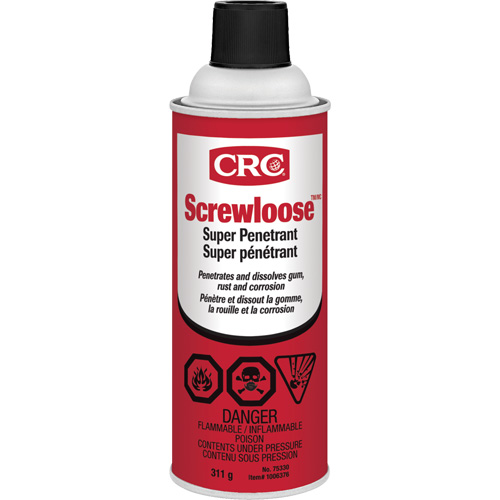 ScrewlooseTM Super Penetrant, Aerosol Can, 312 g Maritime Industrial Rubber