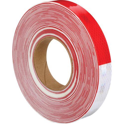 Ruban de masquage Diamond Grade de 3M, 1" la x 150' lo, Rouge & blanc Maritime Industrial Rubber