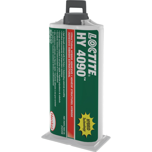 HY 4090 Structural Repair Hybrid Adhesive, Two-Part, Dual Cartridge, 50 g, Off-White Maritime Industrial Rubber