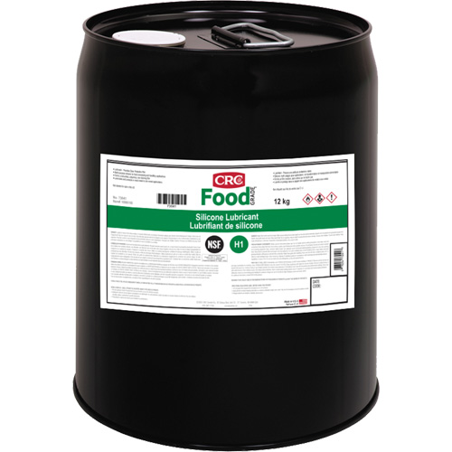 Lubrifiant &agrave; base de silicone pour les usines de transformation alimentaire, Seau Maritime Industrial Rubber