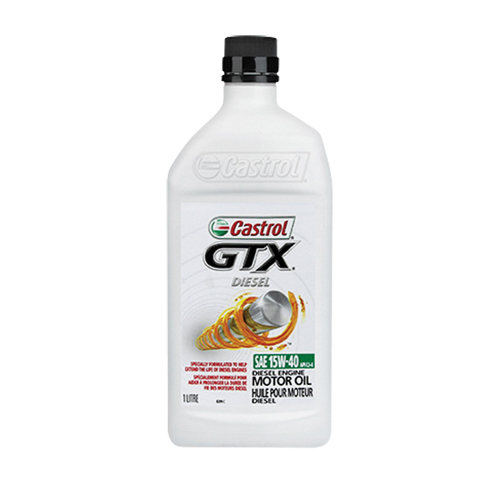 Huile pour moteur diesel 15W40 GTX, 1 L, Bouteille Maritime Industrial Rubber