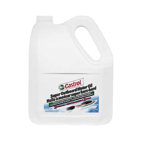 Huile pour moteur hors-bord 2 temps, 4 L, Cruche Maritime Industrial Rubber