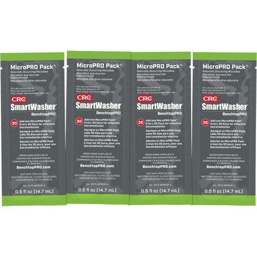 Agent nettoyant antimicrobien MicroPro Pack, 0,5 oz, Pochette Maritime Industrial Rubber