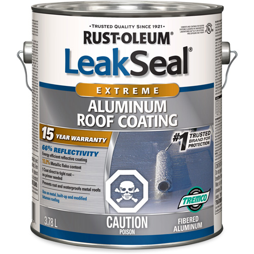 LeakSeal&reg; 15 Year Aluminum Roof Coating Maritime Industrial Rubber