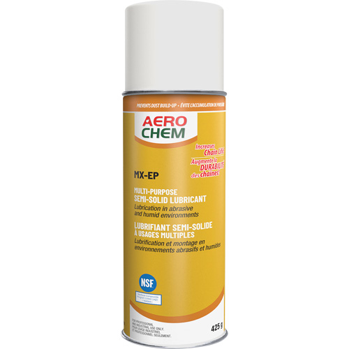 Lubrifiant p&eacute;n&eacute;trant d'usage multiple MX-EP AEROCHEM, Canette a&eacute;rosol Maritime Industrial Rubber