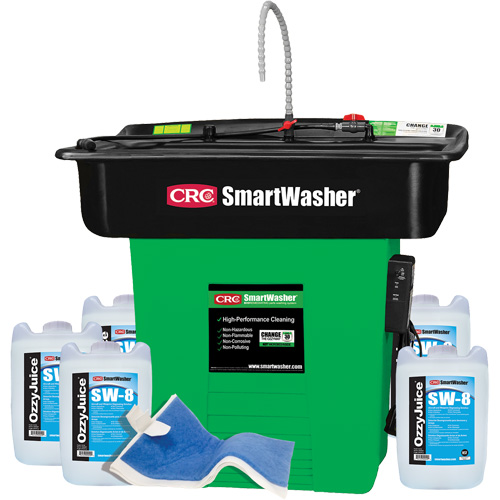 Trousse de bassin de nettoyage de pi&egrave;ces Supersink SmartWasher SW-828 Maritime Industrial Rubber