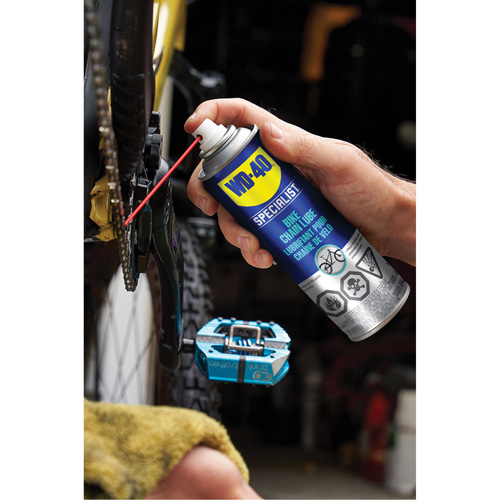 Lubrifiant pour chaîne de v&eacute;lo, Canette a&eacute;rosol Maritime Industrial Rubber
