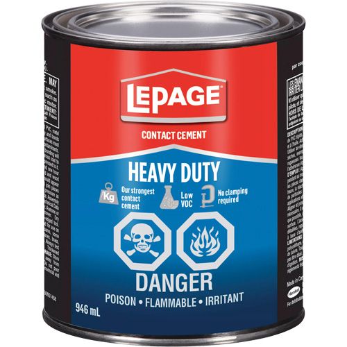 Heavy-Duty Contact Cement, Can, 946 ml, Amber Maritime Industrial Rubber