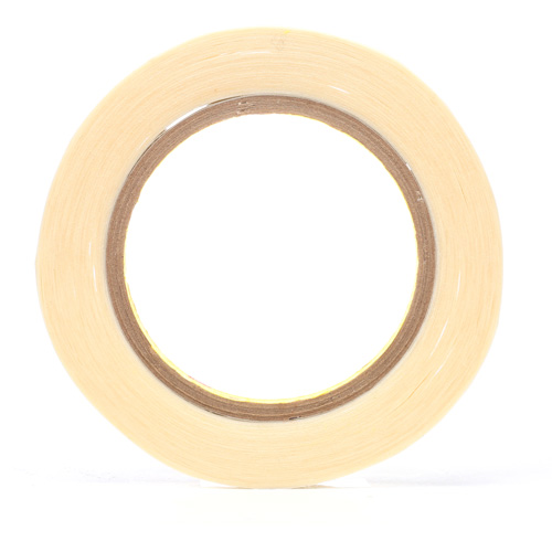 Double-Coated Tape, Tissue, 13 mm (1/2") W x 32.91 m (108') L, 4 mils Thick Maritime Industrial Rubber