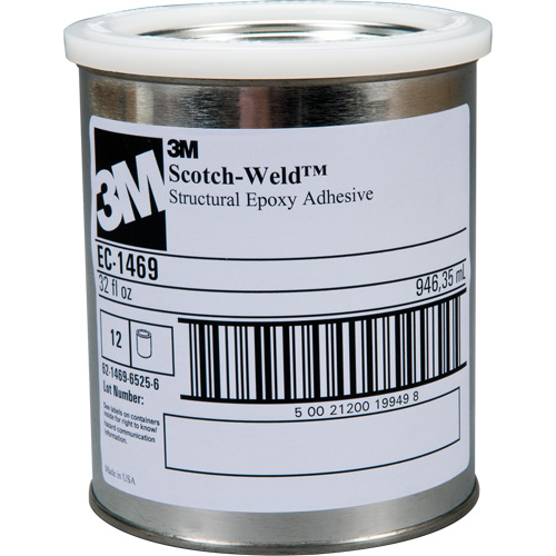 Scotch-Weld Adhesive, 0.94 L, Pail, One-Part, Off-White Maritime Industrial Rubber