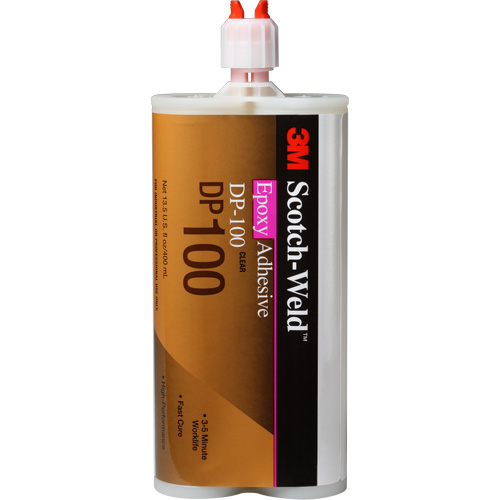 Scotch-Weld Adhesive, 400 ml, Cartridge, Two-Part, Clear Maritime Industrial Rubber