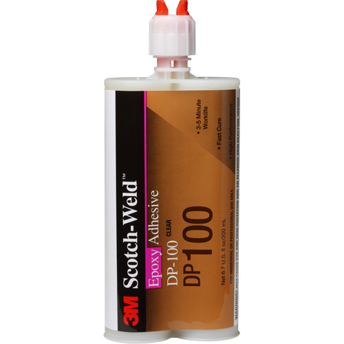 Scotch-Weld Adhesive, 200 ml, Cartridge, Two-Part, Translucent Maritime Industrial Rubber