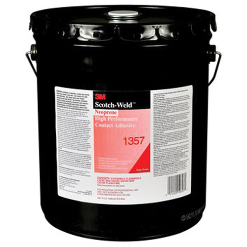 Neoprene High-Performance Contact Adhesive, Drum, 5 gal., Green Maritime Industrial Rubber