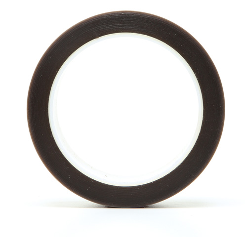 PTFE Skived Film Tape, PTFE, 25.4 mm (1") W x 33 m (108') L, 3.7 mils Thick Maritime Industrial Rubber