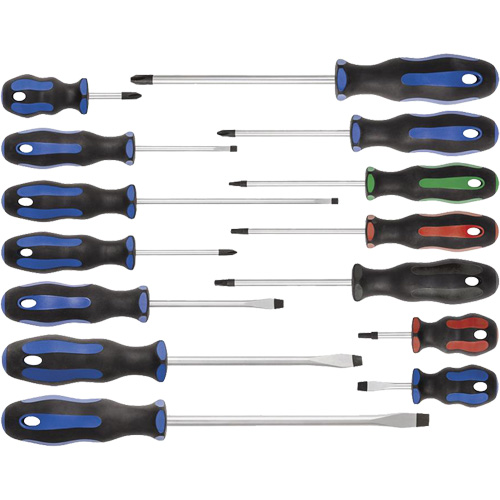 JTSD-14S Jeu de tournevis ergonomiques, 14 m Maritime Industrial Rubber