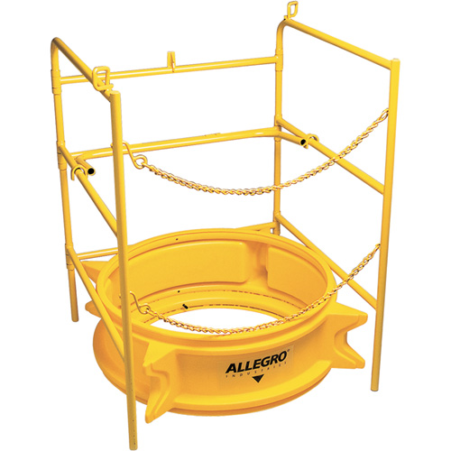 Protecteurs de trou d'homme ALLEGRO INDUSTRIES, Plastique Maritime Industrial Rubber