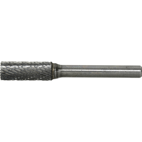 Fraise au carbure dur, SB-12, 1/8" Dia., 1/4" Tige, 5/8" Prof. de la coupe Maritime Industrial Rubber