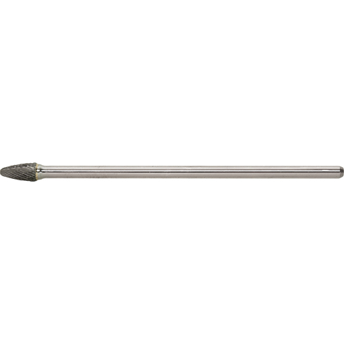Fraise au carbure dur, SF-1L6, 1/4" dia., 1/2" profondeur de la coupe Maritime Industrial Rubber