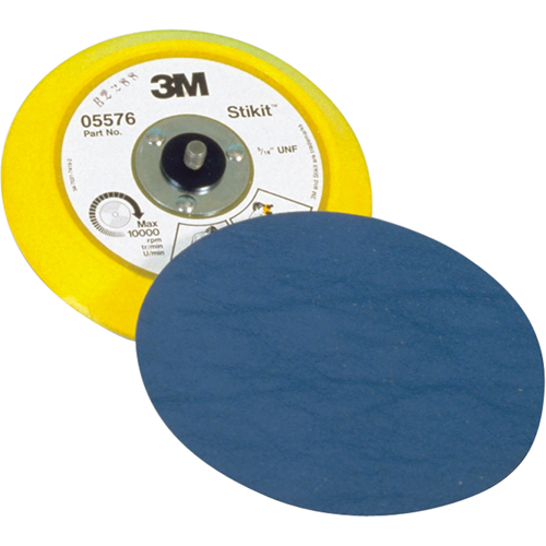 Tampons pour disques Stikit de 3M, 6" dia. Maritime Industrial Rubber