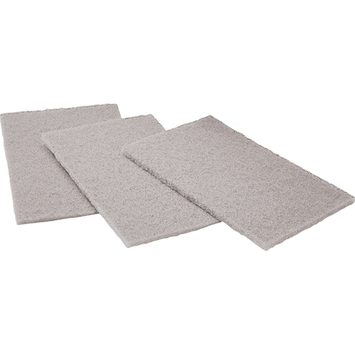 Scotch-Brite Hand Pads, Silicon Carbide, 6" x 9", Ultra Fine Grit Maritime Industrial Rubber