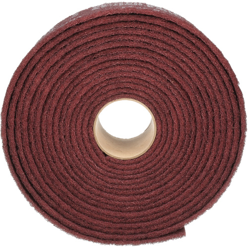 Ruban de nettoyage et de finition Scotch-Brite, Tr&egrave;s fin, 4" la x 30' lo Maritime Industrial Rubber