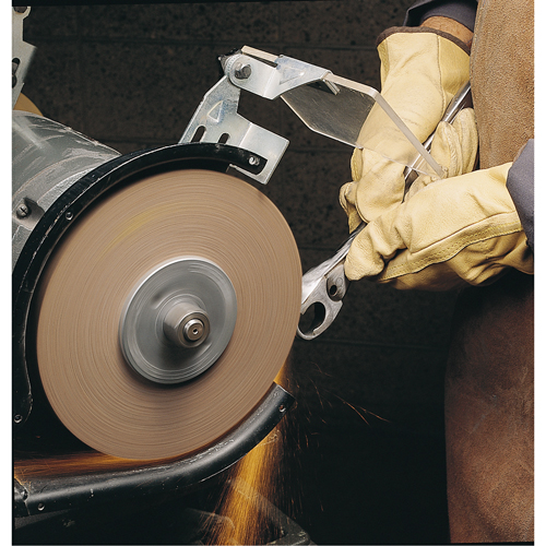 Scotch-Brite Cut & Polish Wheels, 6" Dia. x 1" W, 1" Arbor, Aluminum Oxide Maritime Industrial Rubber
