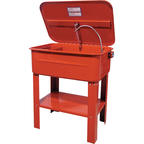 Bassins de nettoyage autorecyclants, Acier, 20 gal. Maritime Industrial Rubber