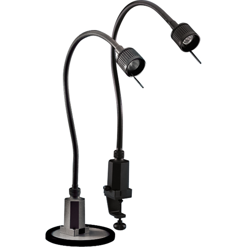 Sunnex Task Lights - 20-Watt Halogen Series, 20 W, Halogen, 27" Neck, Black Maritime Industrial Rubber