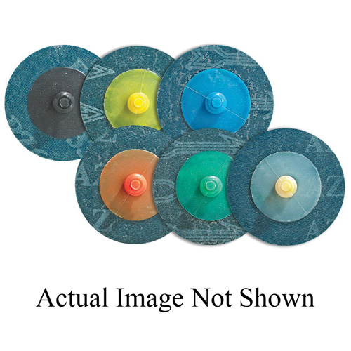 Disque de ponçage TWIST TOPCUT, 2" dia., Grain 36, Zirconium Maritime Industrial Rubber