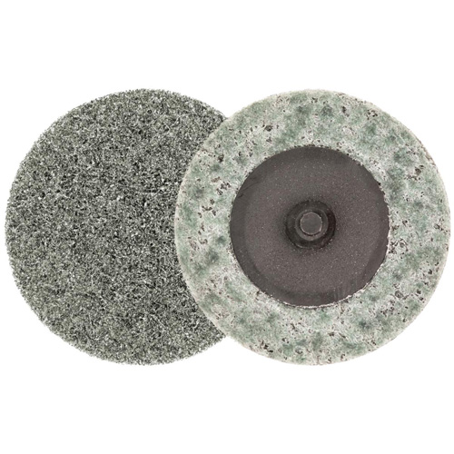 TWIST BLENDEX Conditioning Disc, 2" Dia., Super Fine Grit, Aluminum Oxide Maritime Industrial Rubber