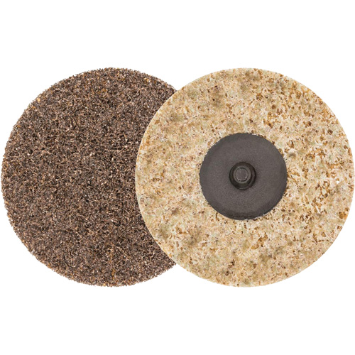Disque de conditionnement TWIST BLENDEX, 3" dia., Grain Cors&eacute;, Oxyde d'aluminium Maritime Industrial Rubber