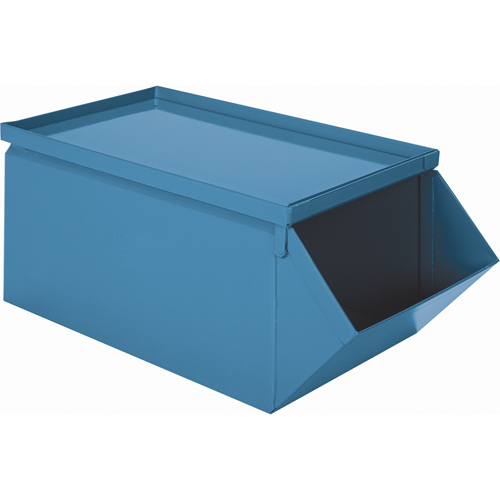 Bacs Stackbins en acier - Couvercle dessus Maritime Industrial Rubber