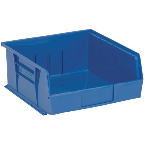 Bacs ultra empilable & suspendable, 11" la, 5" h x 10-7/8" p, Bleu Maritime Industrial Rubber