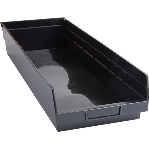 Bacs &agrave; pi&egrave;ces en plastique recycl&eacute;, 8-1/8" la x 23-5/8" p x 4" h, Capacit&eacute; de 50 lb Maritime Industrial Rubber