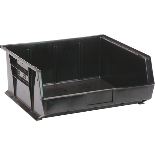 Environmentally Friendly Recycled Bin, 4-1/8" W x 3" H x 7-3/8" D, Black Maritime Industrial Rubber