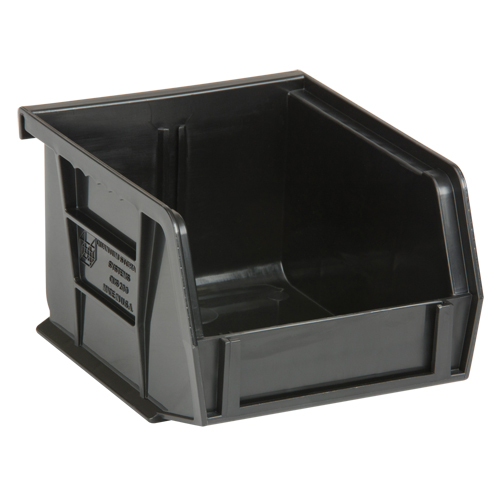Bacs ultra empilable & suspendable, 4-1/8" la, 4" h x 10-7/8" p, Rouge Maritime Industrial Rubber