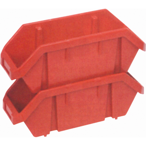 Boîtes &agrave; ramassage rapide "Quick Pick", 6,5" x 9,25" x 14", Rouge Maritime Industrial Rubber