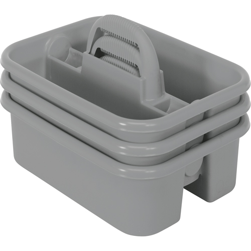 BOITE RANGEMENT,OUTILS,18 1/4X13 3/4X8 3/4,GRIS, 8-3/4" x 13-3/8" x 13-3/8", Gris Maritime Industrial Rubber